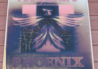 A flyer that reads "Jackson County Fire District 5, Phoenix"